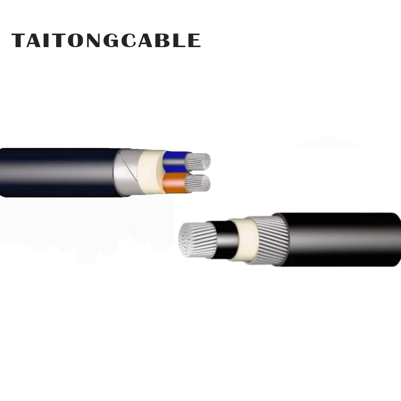 Custom Low Voltage Armored Aluminum Conductor XLPE Insulated PE Sheathed Power Cables