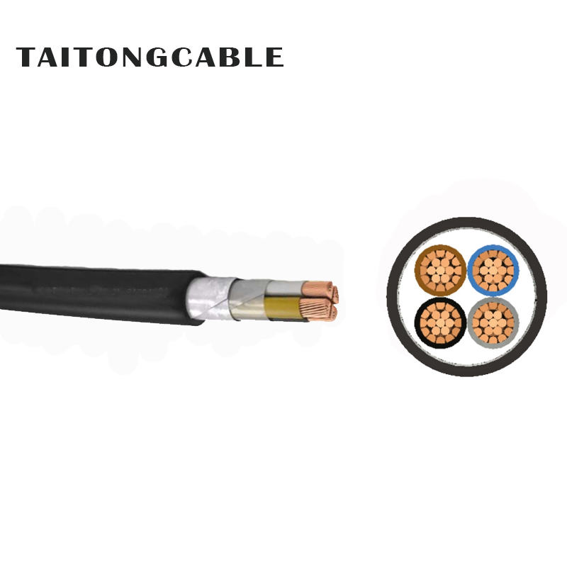 ແຮງດັນຕ່ຳຫຼາຍແກນ STA Armored Copper PVC insulated and sheathed power cables