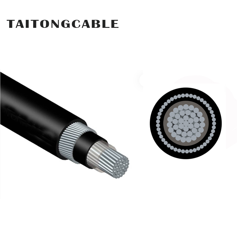 ແຮງດັນຕໍ່າ Single-Core AWA Armored Aluminum Conductor XLPE insulated PVC Sheathed Power Cables